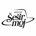 Logo orkestra Šešir moj iz Čačka sa stilizovanim šeširom