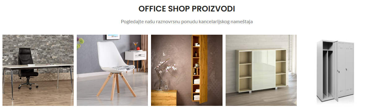Opremanje poslovnog prostora - kancelarijski nameštaj Beograd