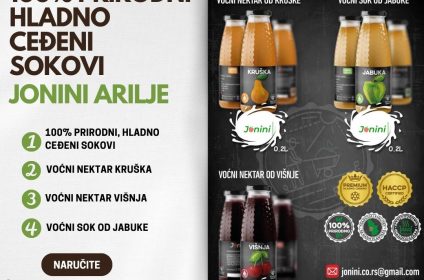 Hladno ceđeni sokovi Arilje