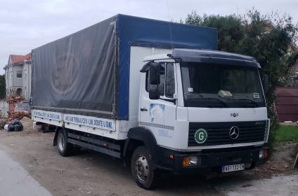 Prevoz robe i građevinskog materijala - Smiljanić Promet