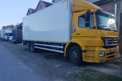 Prevoz robe i građevinskog materijala - Smiljanić Promet 
