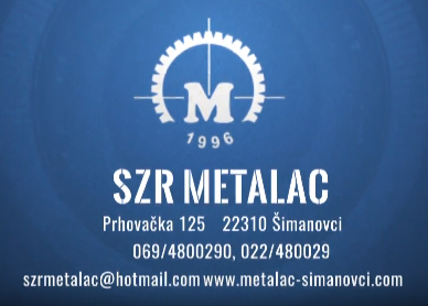 Rezervni delovi za poljoprivredne mašine Šimanovci Rezervni delovi i mašinska obrada metala