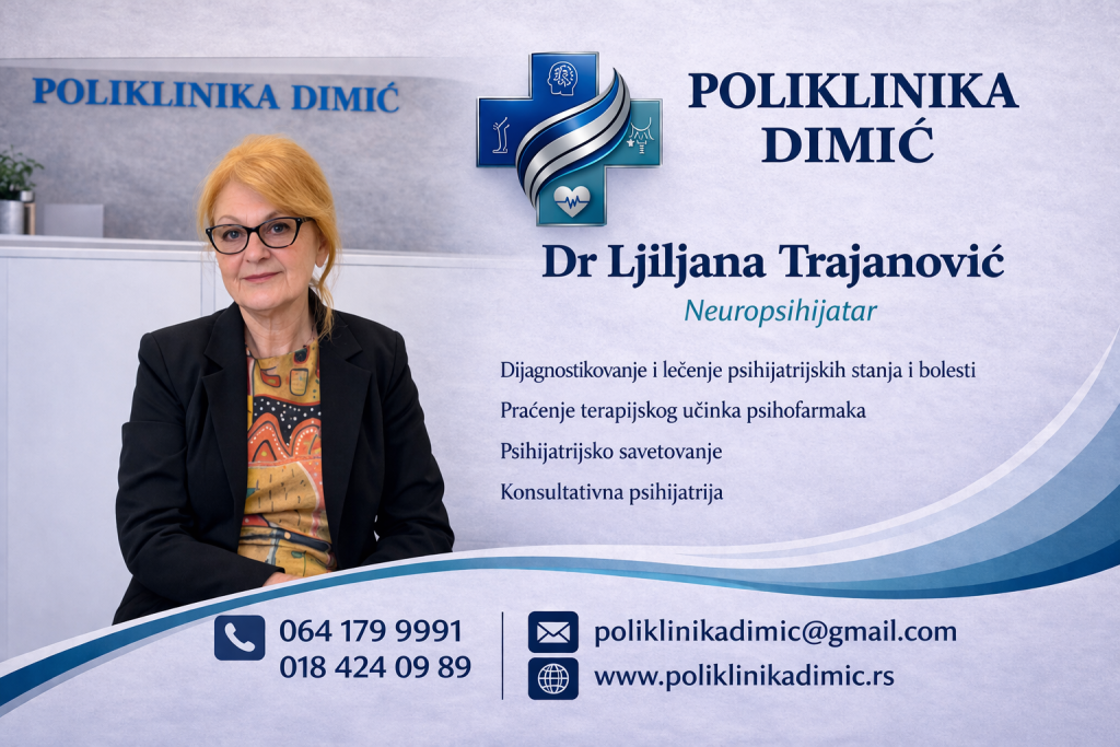 Dr Ljiljana Trajanović – Poliklinika Dimić Niš
