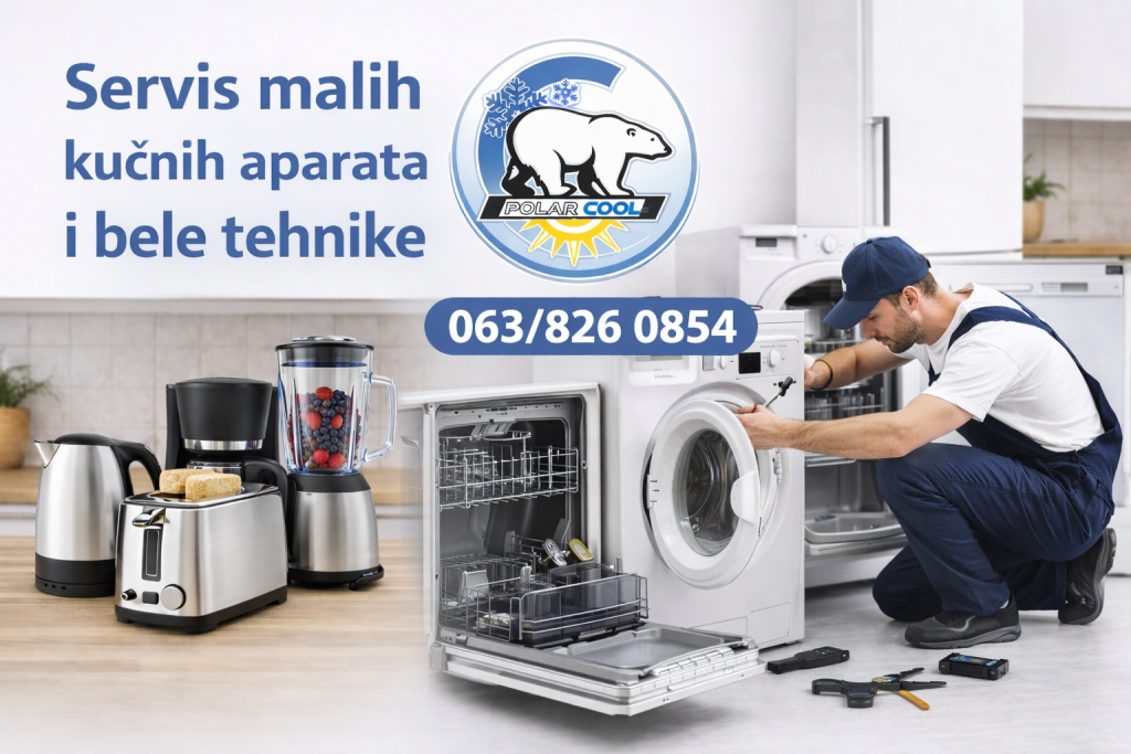 Servis malih kućnih aparata i bele tehnike – Polar Cool