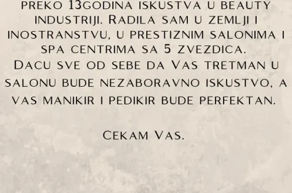 Profesionalni Manikir i Pedikir Niš
