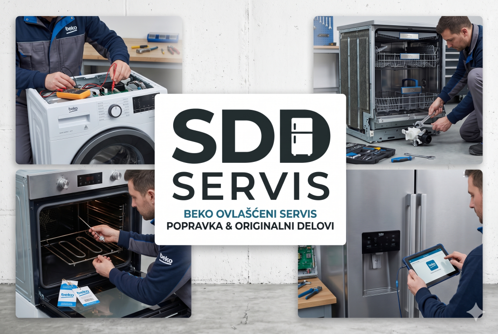 SDD Servis, pouzdan servis bele tehnike