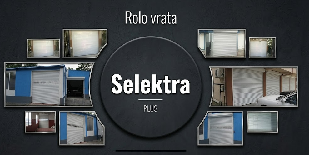 Garažna vrata roletne komarnici Selektra Plus