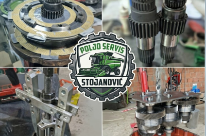 Popravka poljoprivrednih mašina i traktora u radionici Poljo Servisa Stojanović