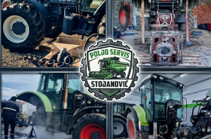 Popravka poljoprivrednih mašina i traktora u radionici Poljo Servisa Stojanović