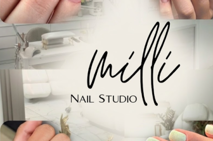 Modern nail art dizajn na manikiru, salon za nokte Milli Niš