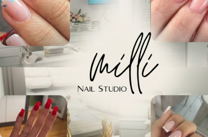 Modern nail art dizajn na manikiru, salon za nokte Milli Niš