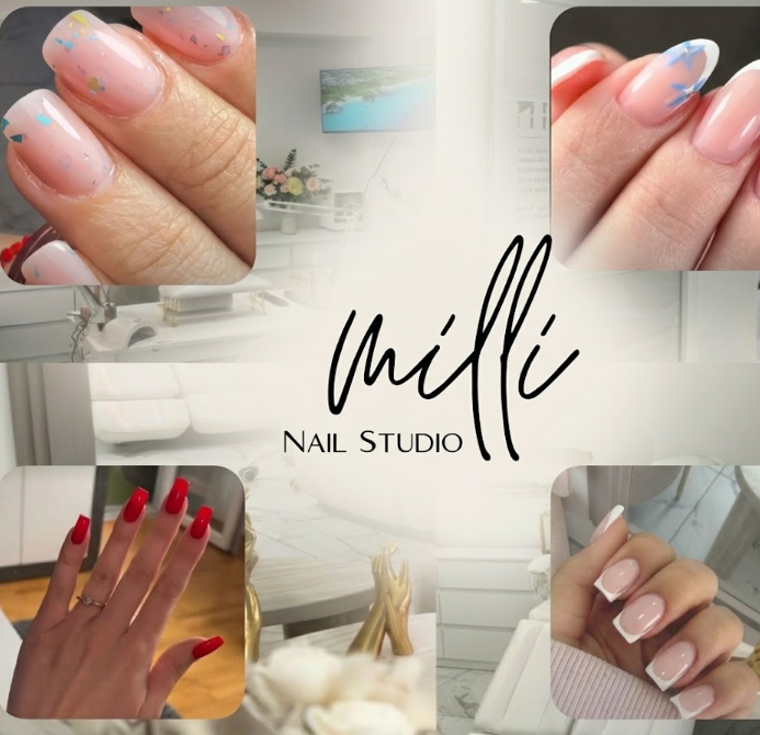 Modern nail art dizajn na manikiru, salon za nokte Niš