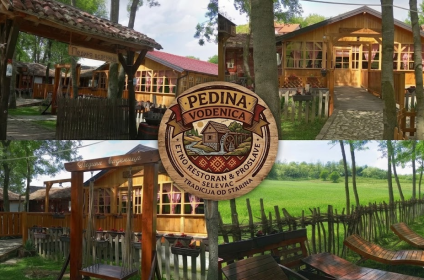 Prelep eksterijer i priroda, Etno restoran za proslave Pedina Vodenica
