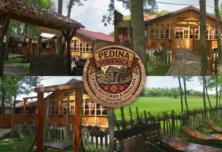Prelep eksterijer i priroda, Etno restoran za proslave Pedina Vodenica