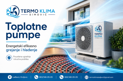 Toplotne pumpe Kraljevo Termo Klima Simović