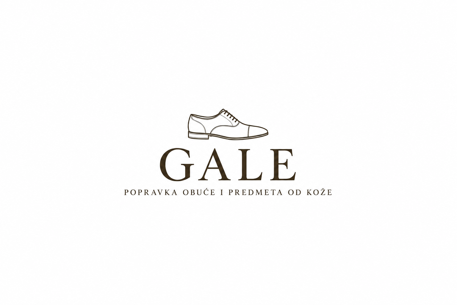 Logo Gale – popravka obuće i predmeta od kože u Somboru