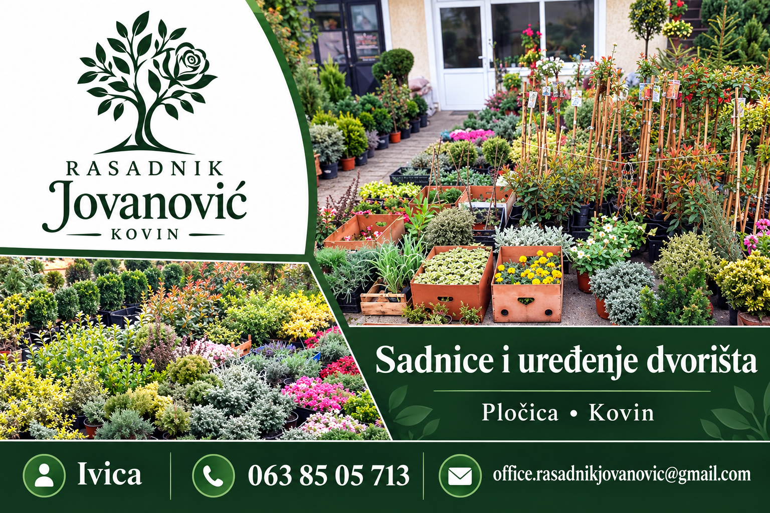 prodaja sadnica Kovin