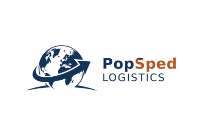 Logo kompanije PopŠped Logistics